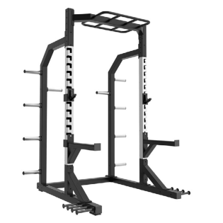 Squat Rack com Apoio e Suportes - Square Brave
