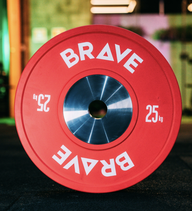 Anilha Olímpica BRAVE - COMPETITION 25kg VERMELHA