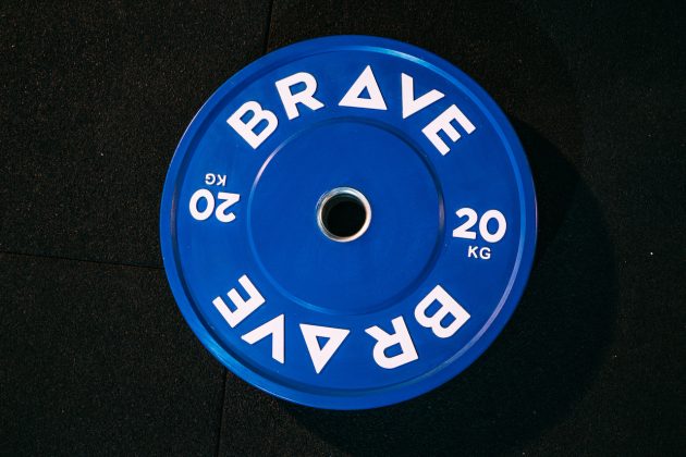 Anilha Collor Bumper 2.0 - 20kg Azul