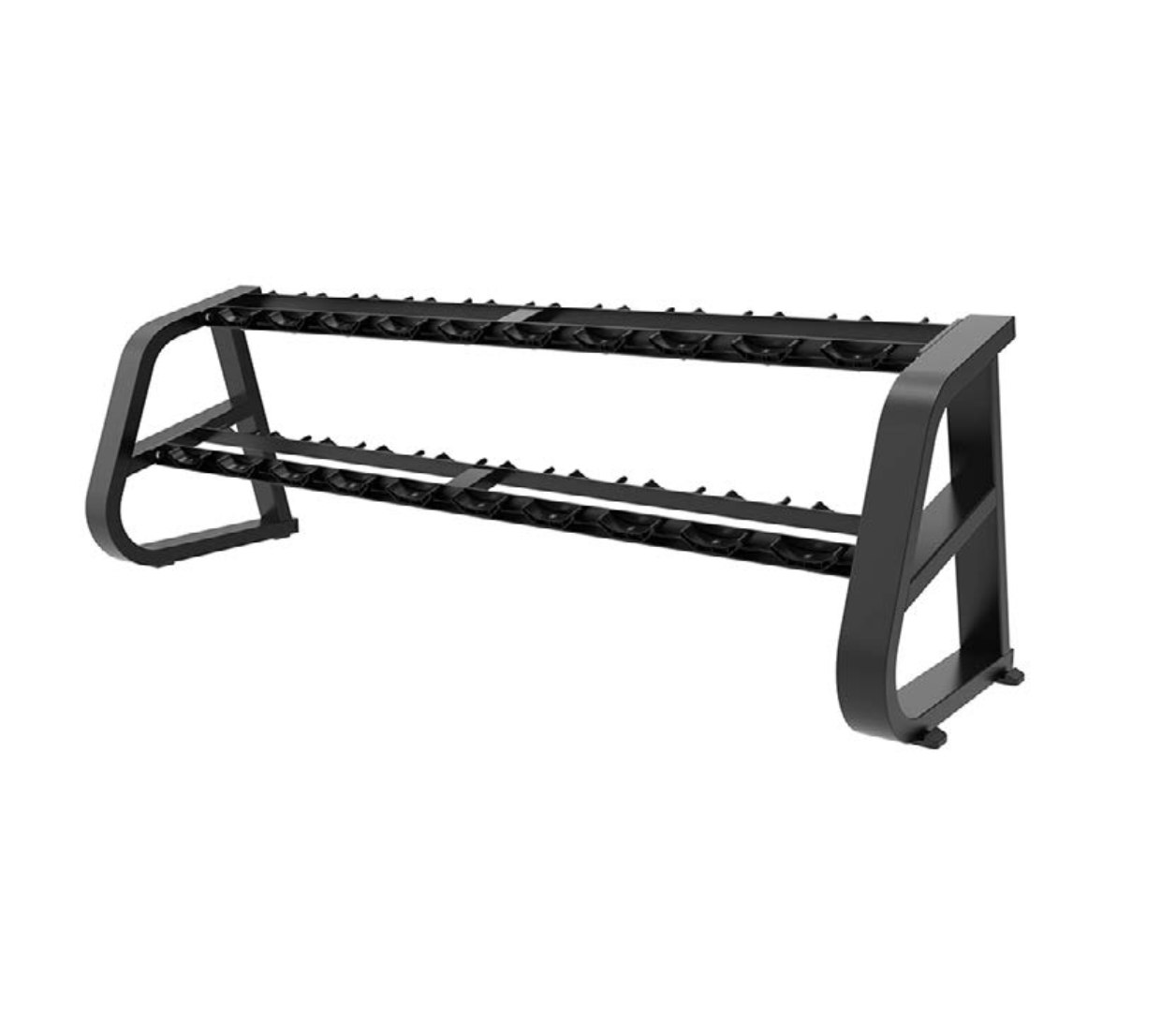 Suporte Estante - 10 pares de Dumbell Redondo - Square Brave