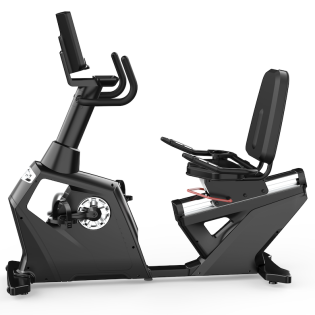 Bicicleta Ergométrica Horizontal Premium - Painel de LED