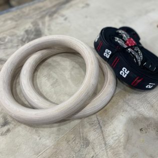 Argolas Olímpicas de Madeiras Importada - Fitas com Regulagem por Numeração