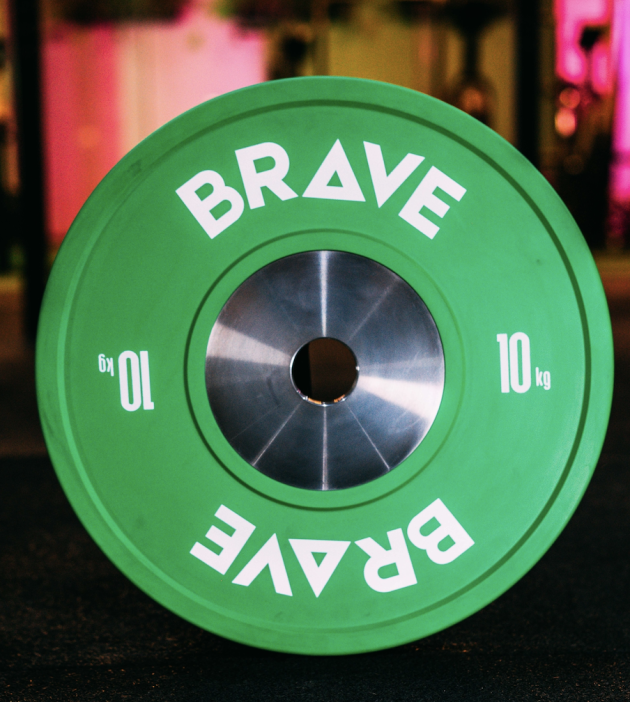 Anilha Olímpica BRAVE  - COMPETITION 10kg VERDE