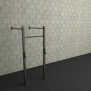 Wall Rack Single - 60x60 Colorido - 2 Colunas baixas 2,75 - 1 posição Squat