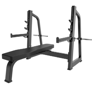 Banco de Supino Reto para Barra de Peso Livre - Square Brave