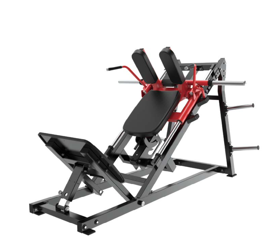 Hack Squat 45 - Hard Plate Loaded